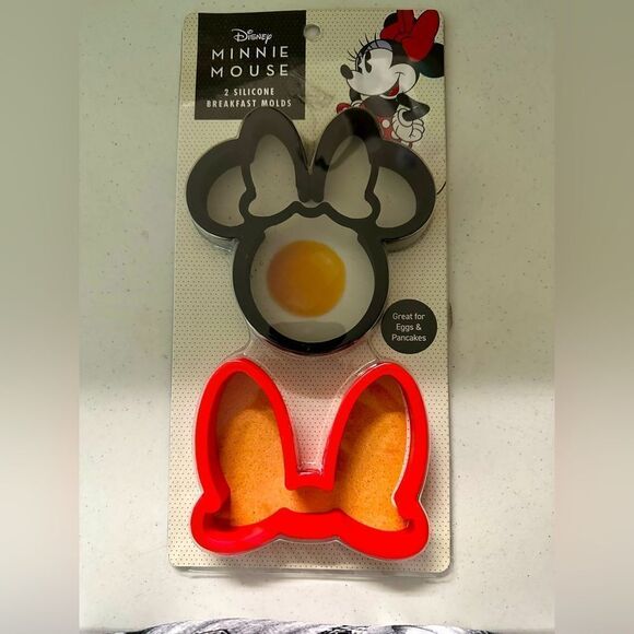 Disney Minnie Mouse silicone breakfast molds - Picture 1 of 6
